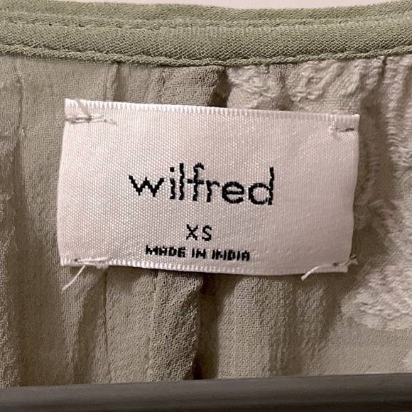 Aritzia Wilfred Peplum Blouse - Picture 4 of 6